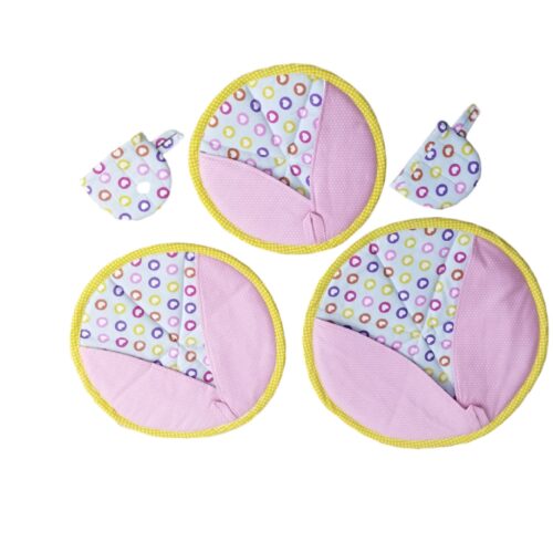 13-Piece Apron and Kitchen Essentials Set Pink