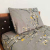 2 Piece Bed Sheet Set with Floral Design
