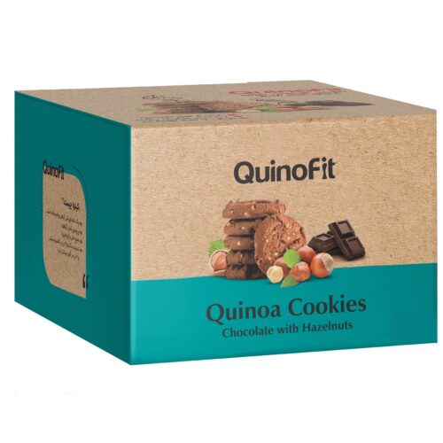 Vanilla Quinoa Cookies with Cocoa Chunks by Quinofit 185gr (5x)