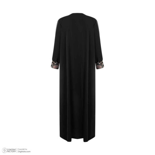 Abaya Stylish Loose Fit  for Women with Floral Paisley Design