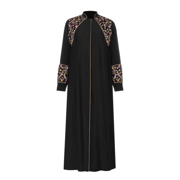 Abaya Stylish for Women with Floral Design