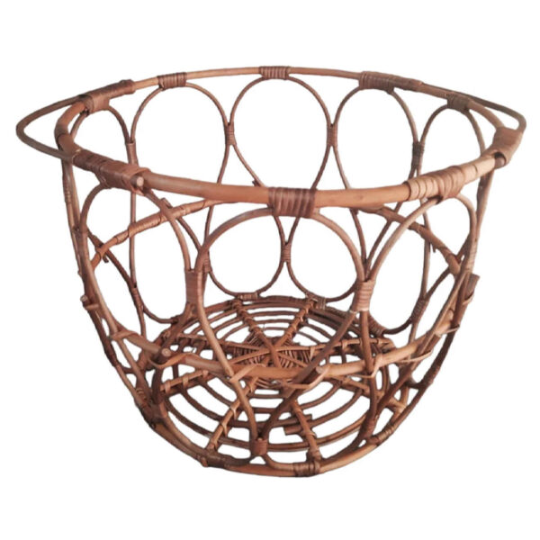 Artisan Handwoven Wicker Basket