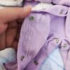 Baby Girl Long Sleeve Jumpsuit Striped Pattern