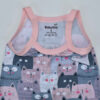Baby Girl's Sleeveless Jumpsuit Breathable &  Ideal for Summer
