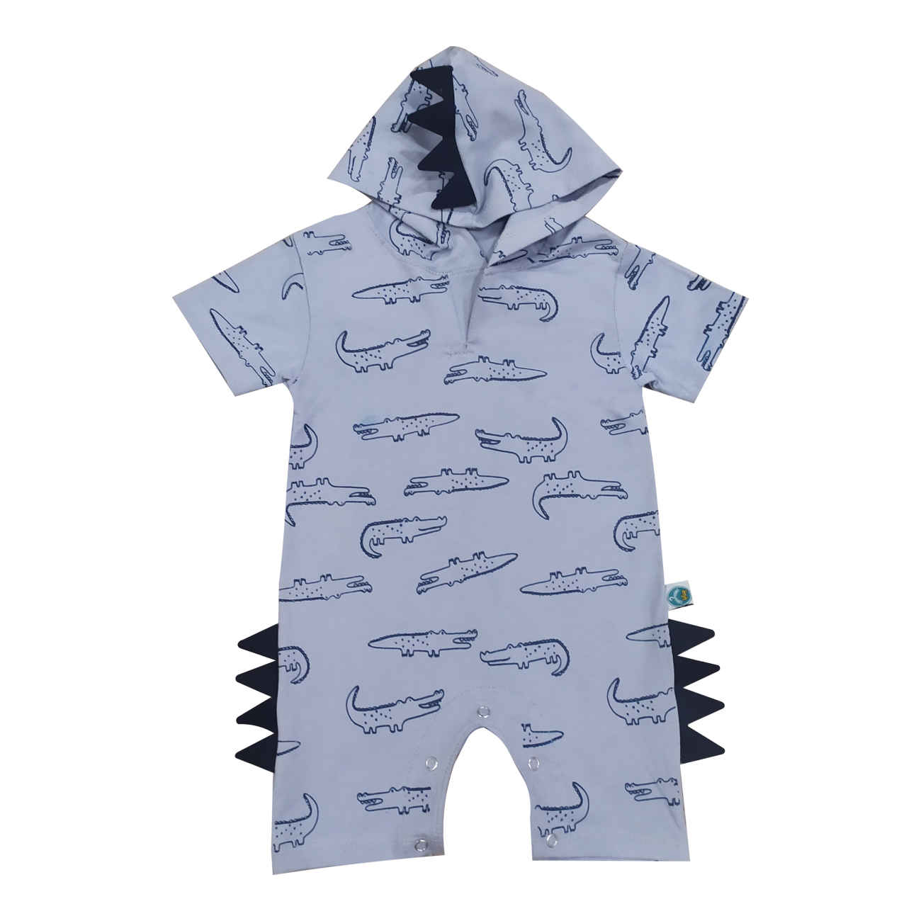 Baby Short Sleeve Jumpsuit Breathable & Trendy