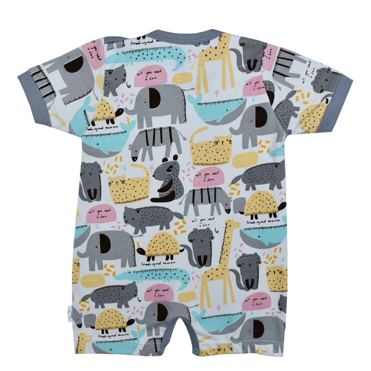 Baby Short Sleeve Jumpsuit Comfortable & Breathable