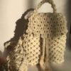 Boho Macrame Backpack Handmade for Women