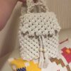 Boho Macrame Backpack Handmade for Women