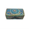 Handcrafted Bone Jewelry Box with Persian-Inspired Design