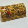 Handcrafted Bone Jewelry Box with Persian-Inspired Design