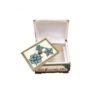Handcrafted Bone Jewelry Box with Persian-Inspired Leili & Majnoon Design