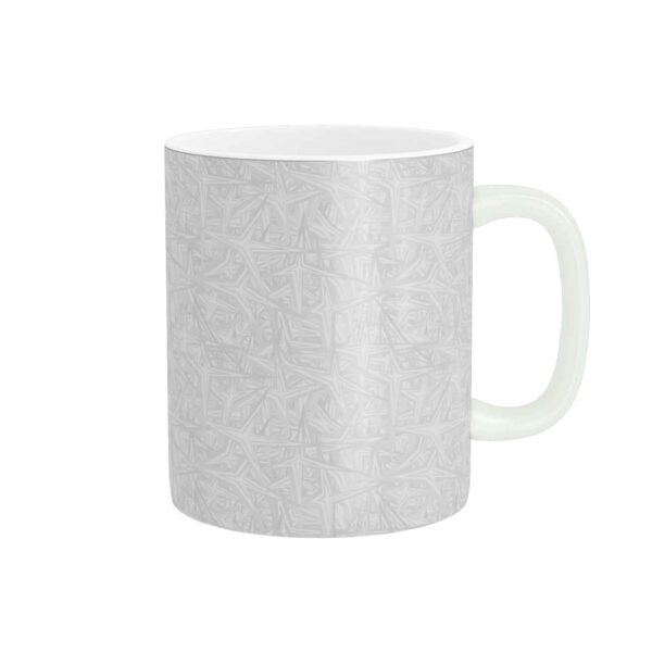 Ceramic Coffee Mug in Geometric Design Functional Drinkware
