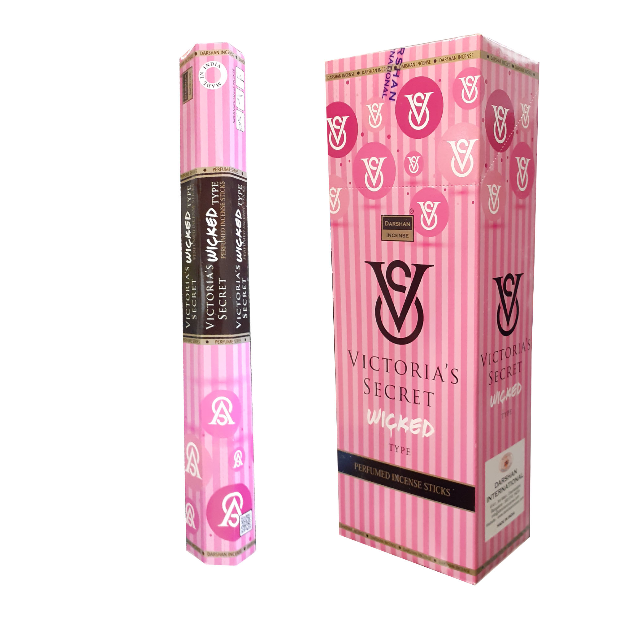 Darshan Victoria Secret Wicked Incense Sticks – 20 Sticks (Pack of 4)