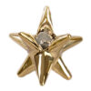 Decorative Ceramic Candle Holder with Star Design