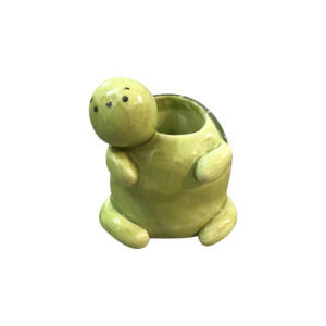 Decorative Ceramic Candle Holder in Whimsical Turtle Design – Perfect for Any Room