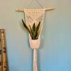 Decorative Elegant Macrame Wall Hanging Tapestry Art with Vase