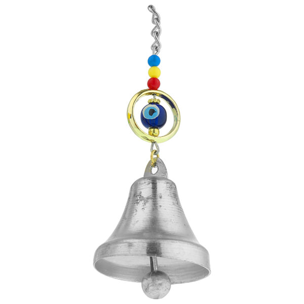 Decorative Evil Eye Wall Hanging Amulet in Bell Design
