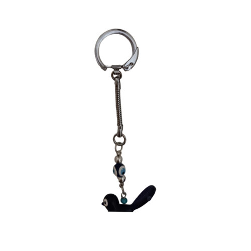 Decorative Evil Eye Wall Hanging Amulet with Bird Design
