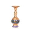 Decorative Persian Copper Vase Handcrafted In Floral Elegant Design