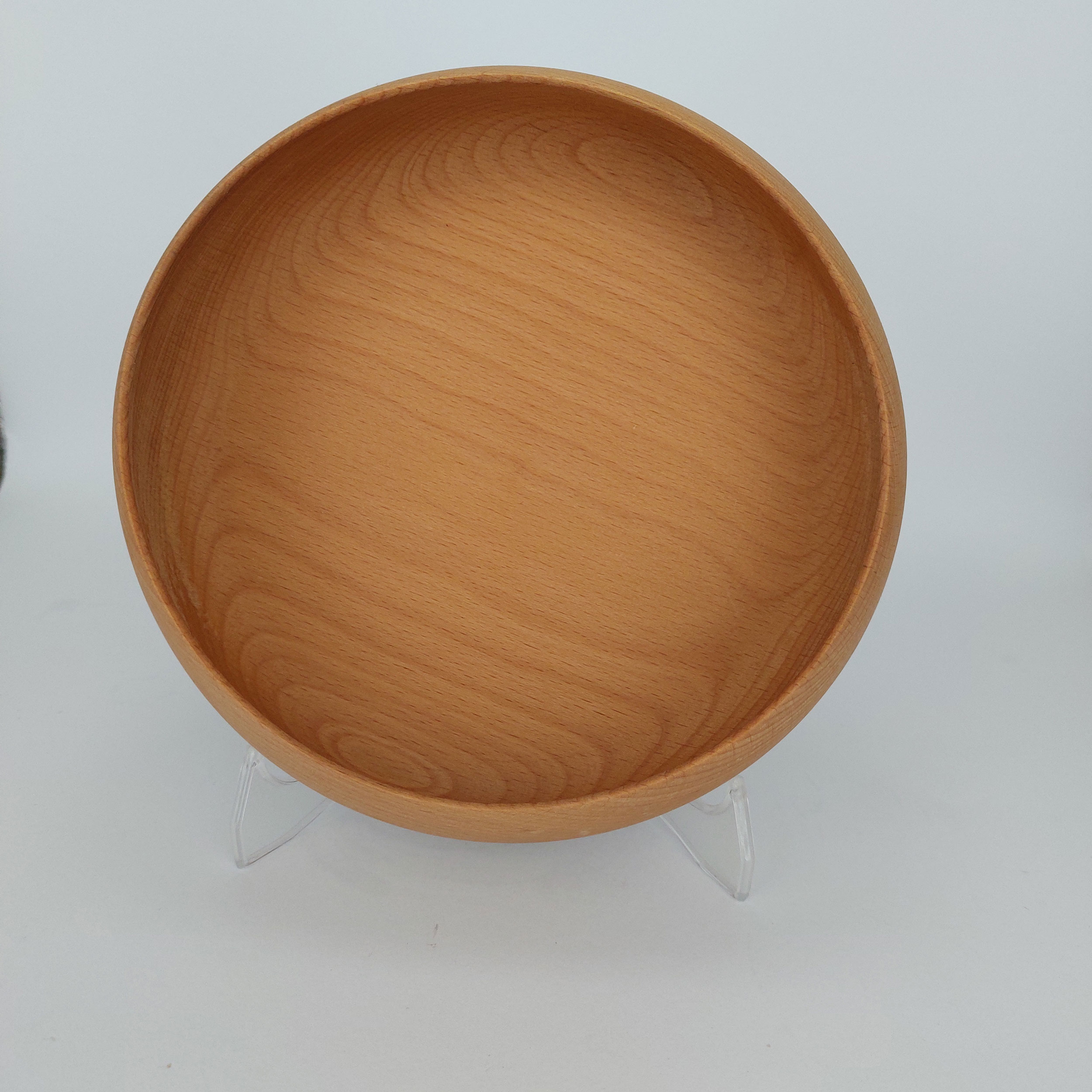 Decorative Wooden Bowl Handmade Made of Beech Wood