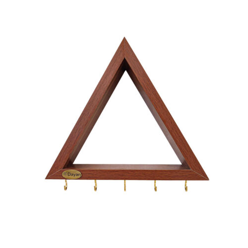 Decorative & Wooden Wall Key Holder with 5 Hooks
