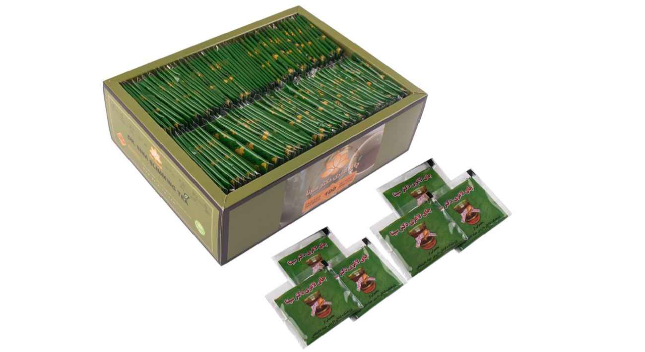 Dr. Sina Iranian Slimming Tea Pack of 100 for Weight Loss Support