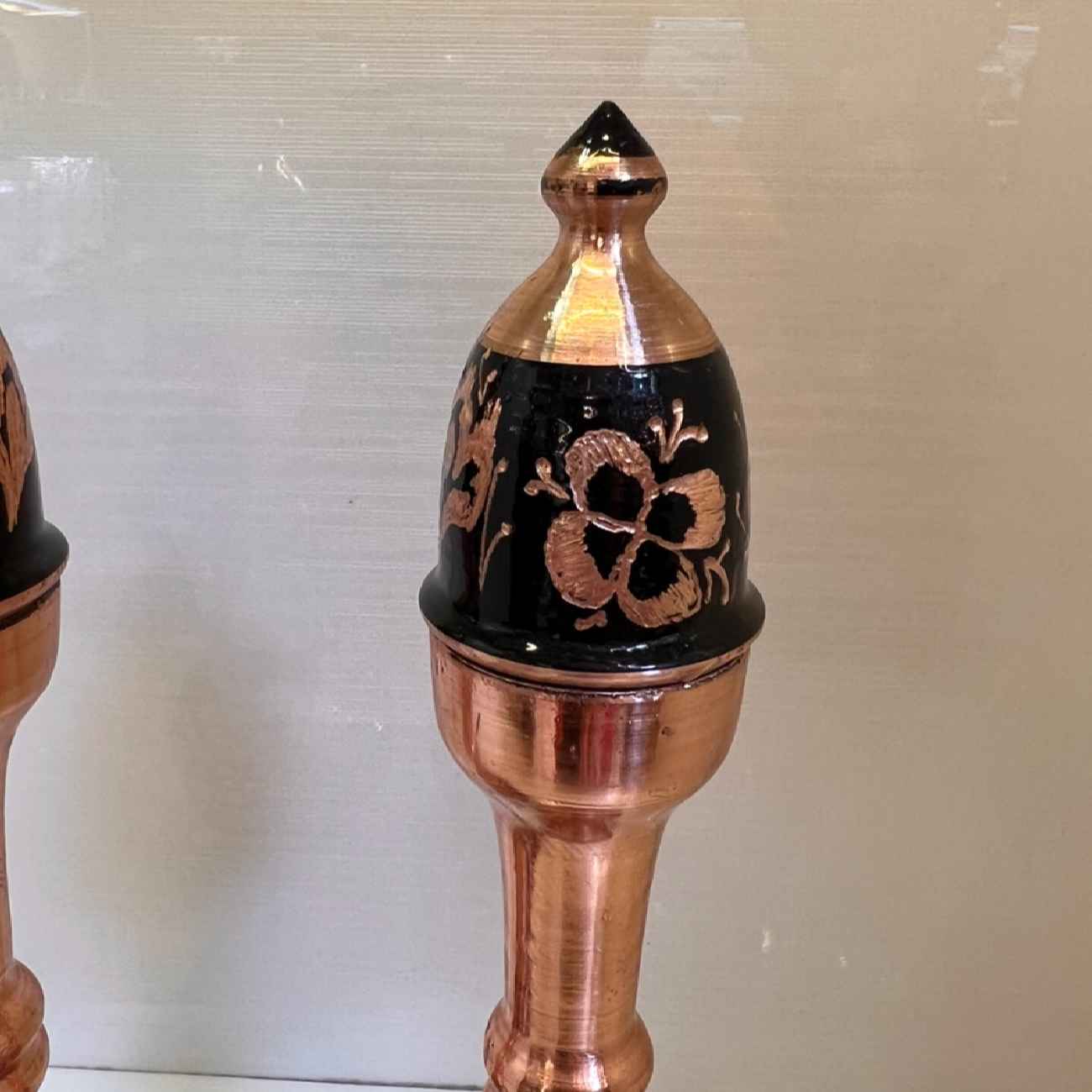 Elegant Persian Copper Rosewater Sprinkler