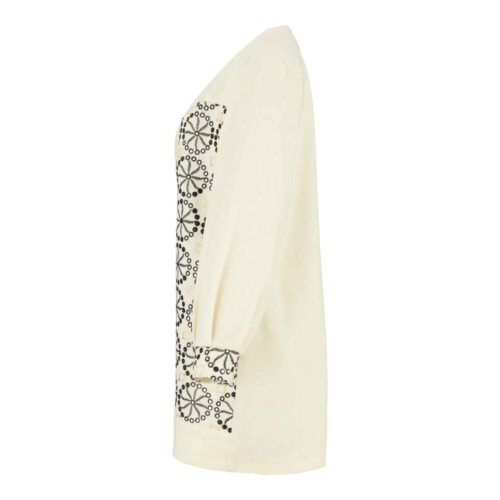 Elegant Persian Linen Manto Chic and Comfortable