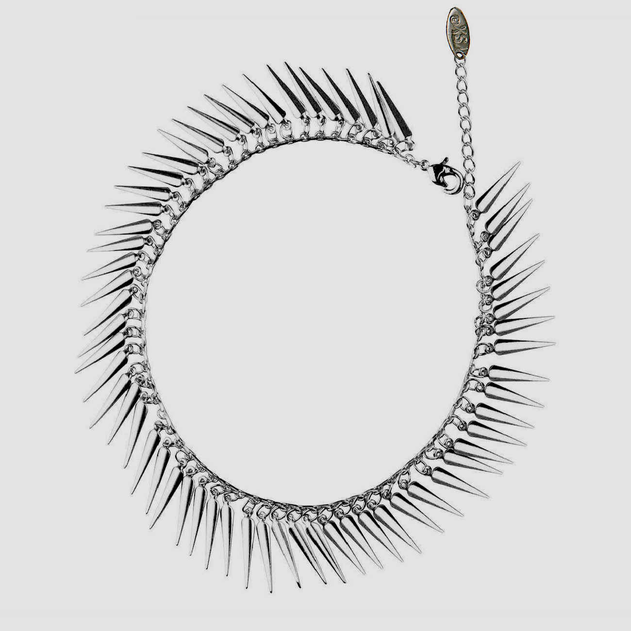 Elegant Persian Steel Anklet for Women in Golden