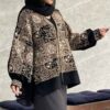 Elegant Persian embroidered Manto Chic for Every Occasion