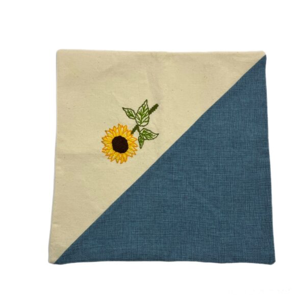 Embroidered Cushion Cover - Afsaneh Suzani Design