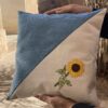 Embroidered Cushion Cover - Afsaneh Suzani Design