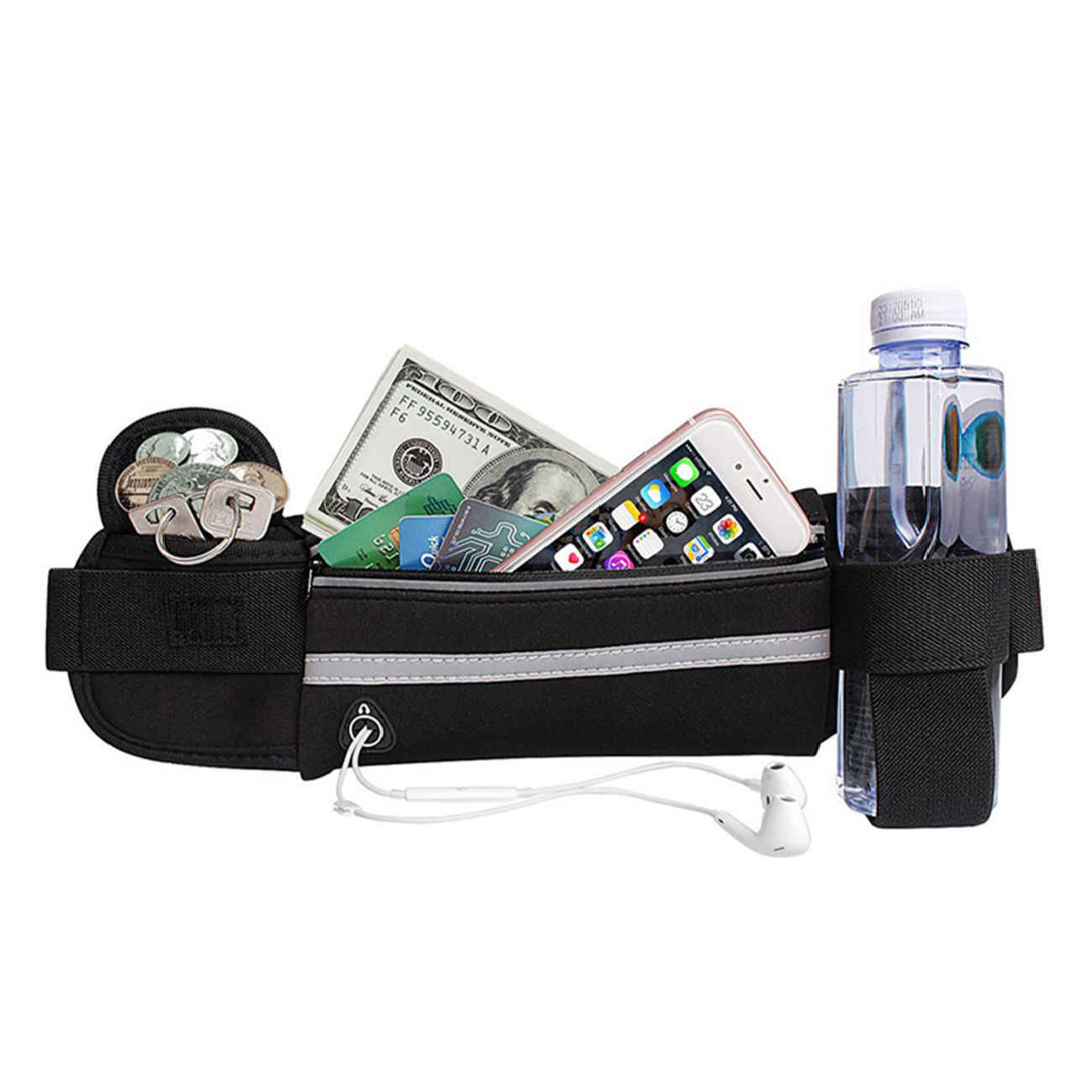 Chic Turquoise Canvas Fanny Pack – Essential Comfort & Style