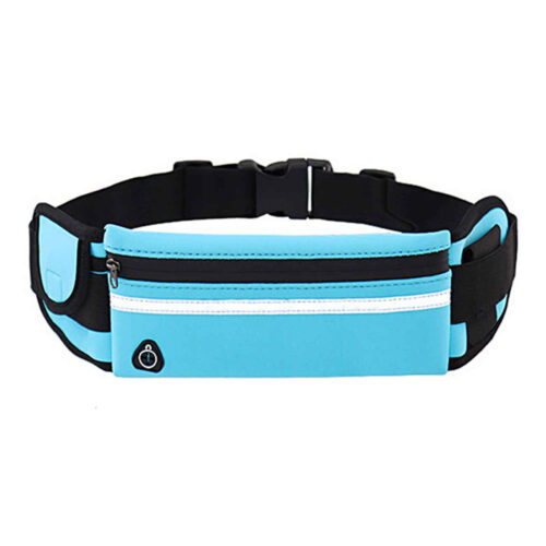 Chic Turquoise Canvas Fanny Pack – Essential Comfort & Style