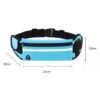 Chic Turquoise Canvas Fanny Pack - Essential Comfort & Style