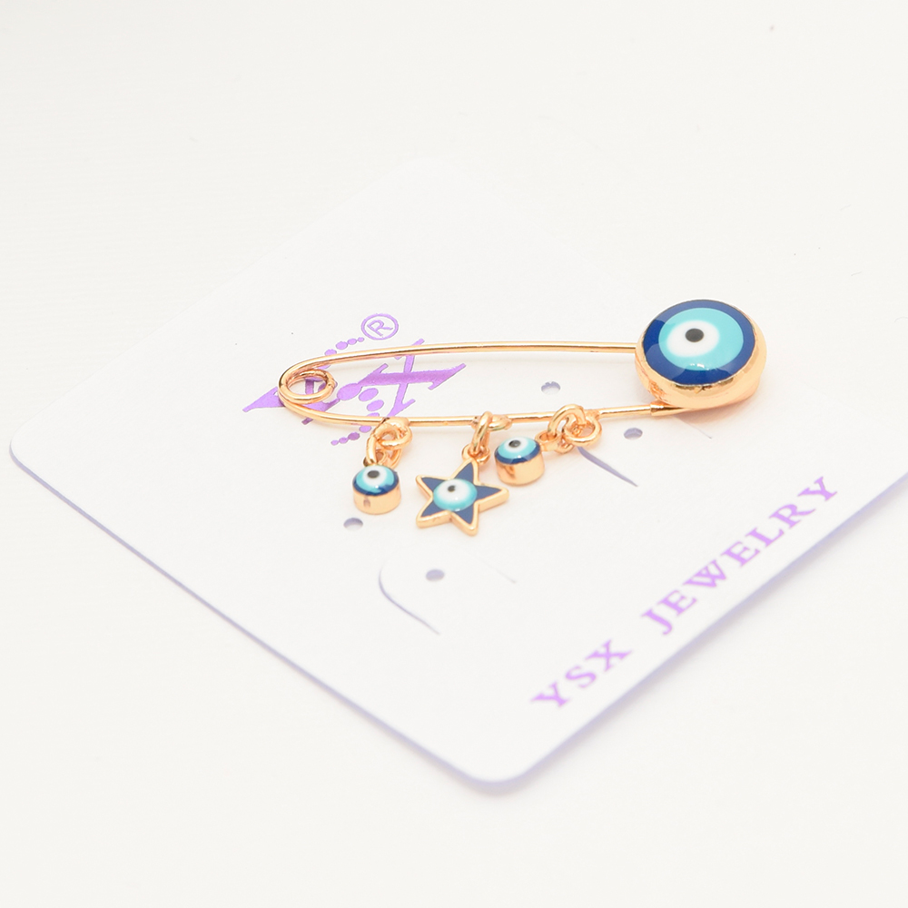 Eye Safety Pin Brooch for Ward Off Negativity