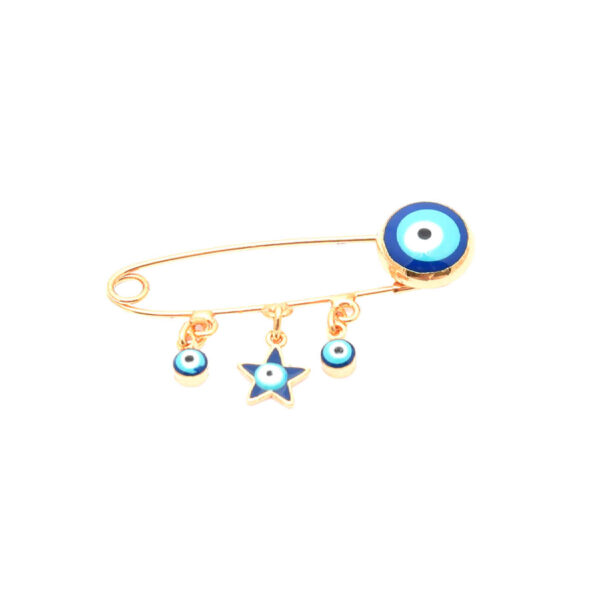 Eye Safety Pin Brooch for Ward Off Negativity
