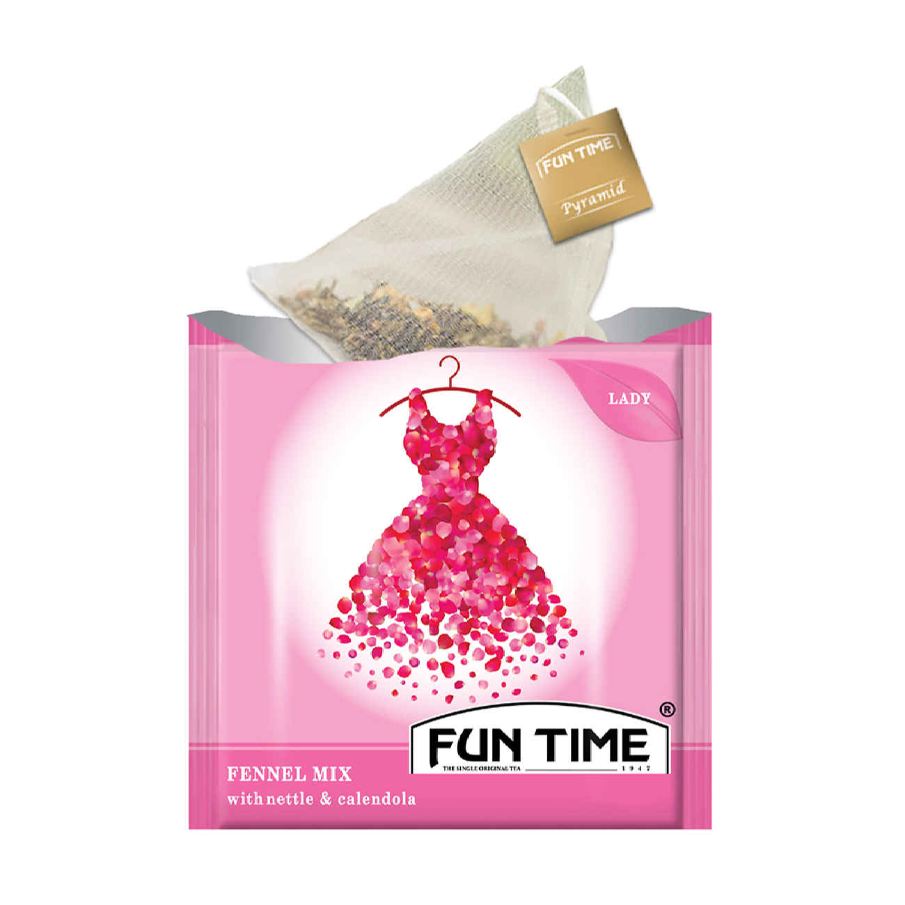 Fennel Wellness Herbal Tea by Fun Time (Pack of 4)