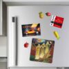 Fridge Magnet Elegant with Persian Painting Design
