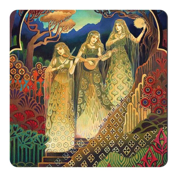 Fridge Magnet Elegant with Persian Painting Design