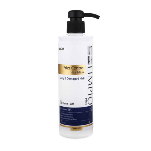 Frizz Control Hair Mask for Curly & Damaged Hair by Limpio – 500ml