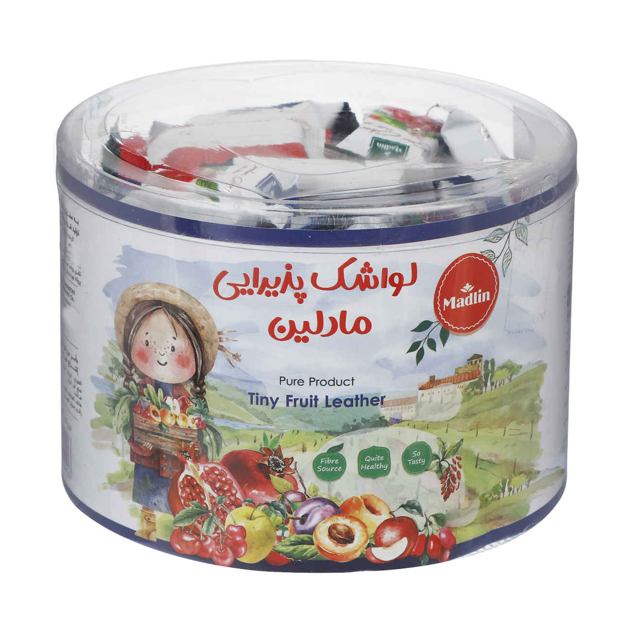 Persian Bite-Sized Lavashak Fruit Bars – Fruit Leather by Madeleine, 500g