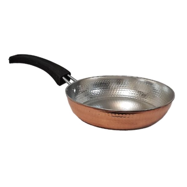 Handcrafted & Hammered Persian Copper Frying Pan - Artan Design