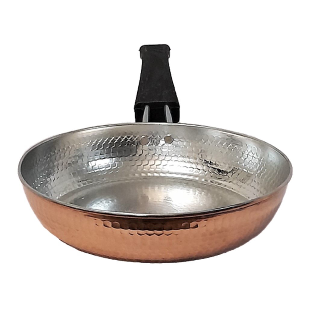 Handcrafted & Hammered Persian Copper Frying Pan – Artan Design