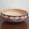 Handmade Decorative Pottery Bowl in Minakari Persian Art