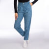 High Waist Straight Blue Jeans for Women Stylish & Comfortable