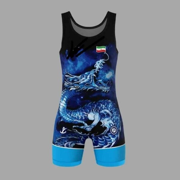 Iranian Sleeveless Wrestling Singlet Durable