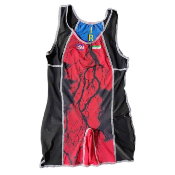 Iranian Sleeveless Wrestling Singlet Durable & Lightweight