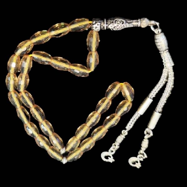 Islamic Alexandrite Rosary Crafted with 33 Prayer Beads Tasbih