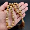 Islamic Jasper Rosary Crafted with 33 Prayer Beads Tasbih Misbaha